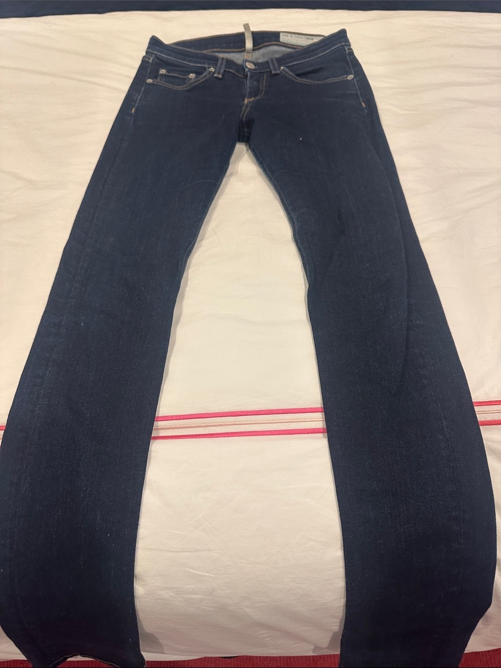 rag & bone Dark Blue Women's Jeans